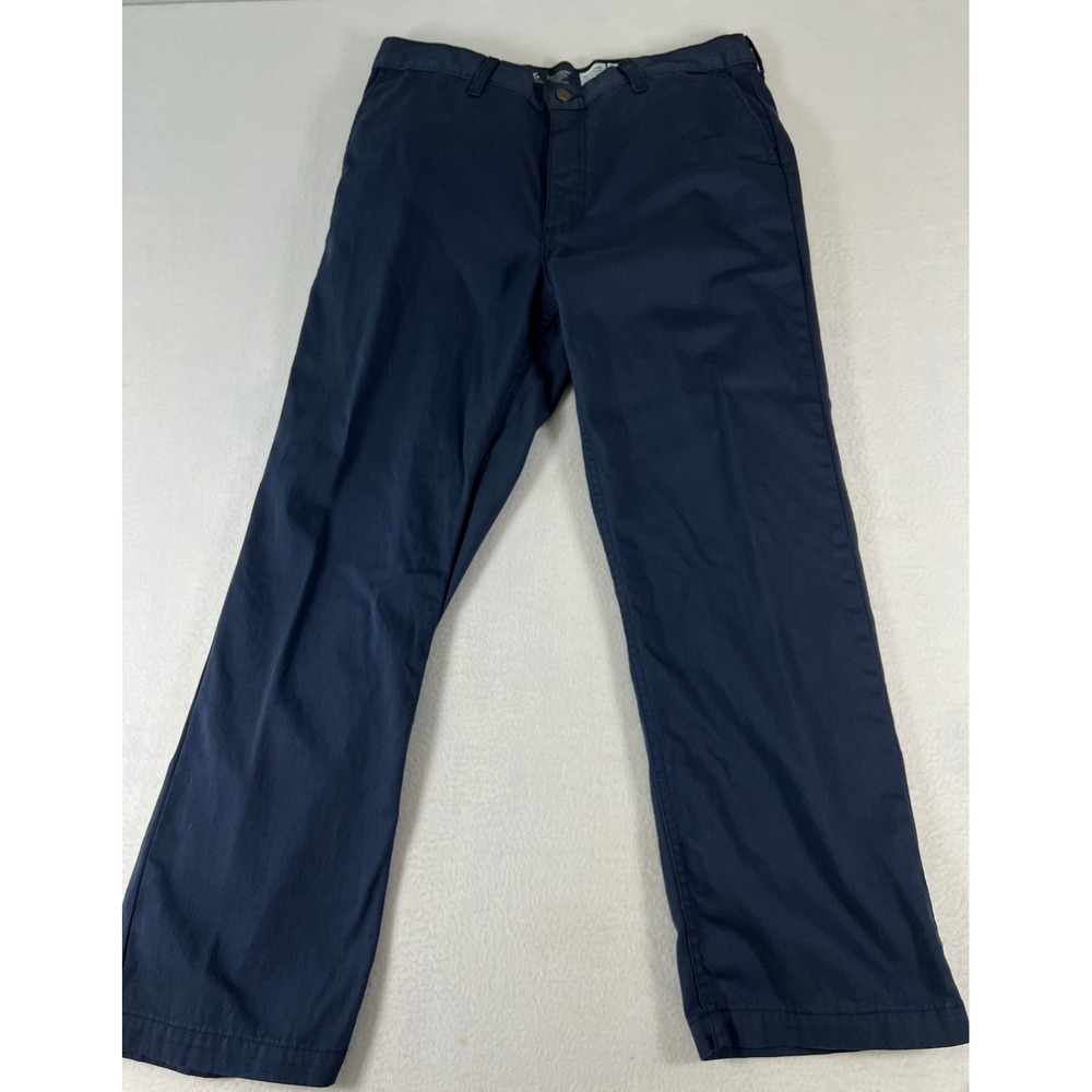 Lapco FR Work Pants Mens 36x30 Navy Blue Excellent Flame Resistant Cotton Twill